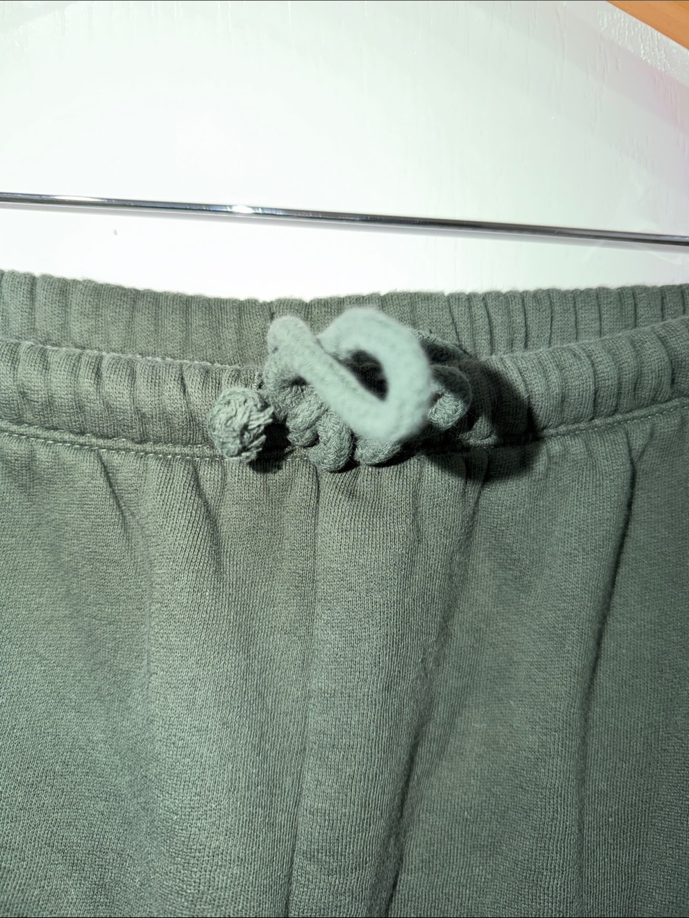 Wild Fable wide leg Relaxed Drawstring Sweatpants - Dark Green size medium - Picture 3 of 5
